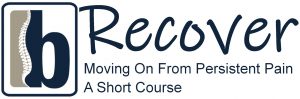 RECOVER course logo with subheading